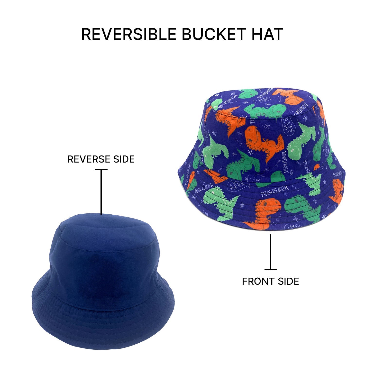 Empire Cove Kids Fun Prints Bucket Hat Fisherman Cap Girls Boys Summer Beach-Casaba Shop