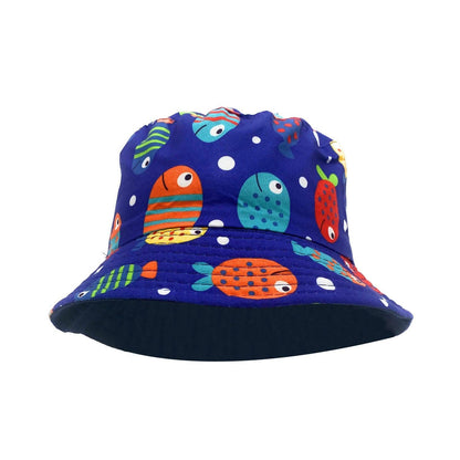 Empire Cove Kids Fun Prints Bucket Hat Fisherman Cap Girls Boys Summer Beach-Casaba Shop