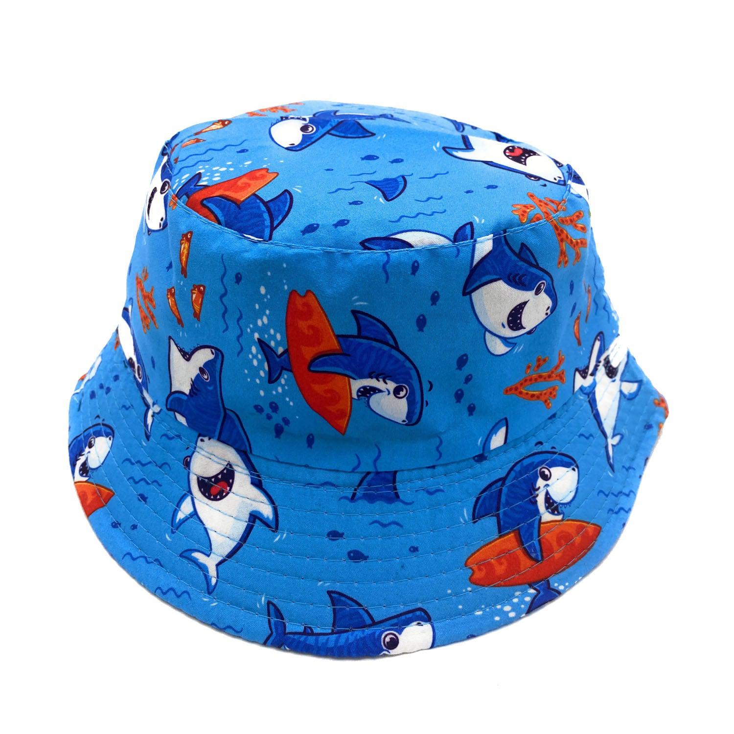 Empire Cove Kids Fun Prints Bucket Hat Fisherman Cap Girls Boys Summer Beach-Casaba Shop