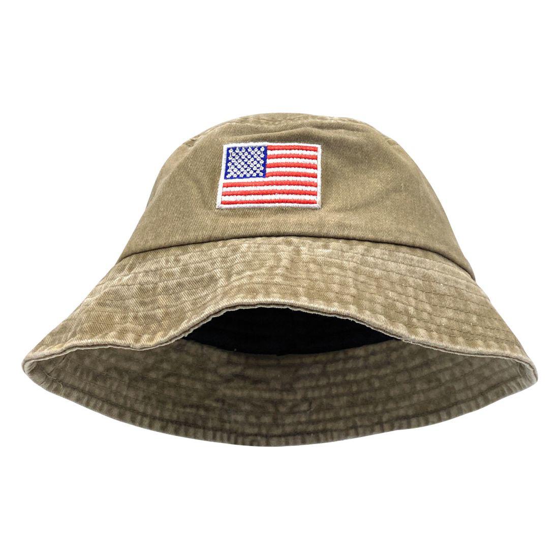 USA Flag Baseball Dad Unisex Bucket Hats Packable Fishing Cap Summer Travel  Beach Sun Hat