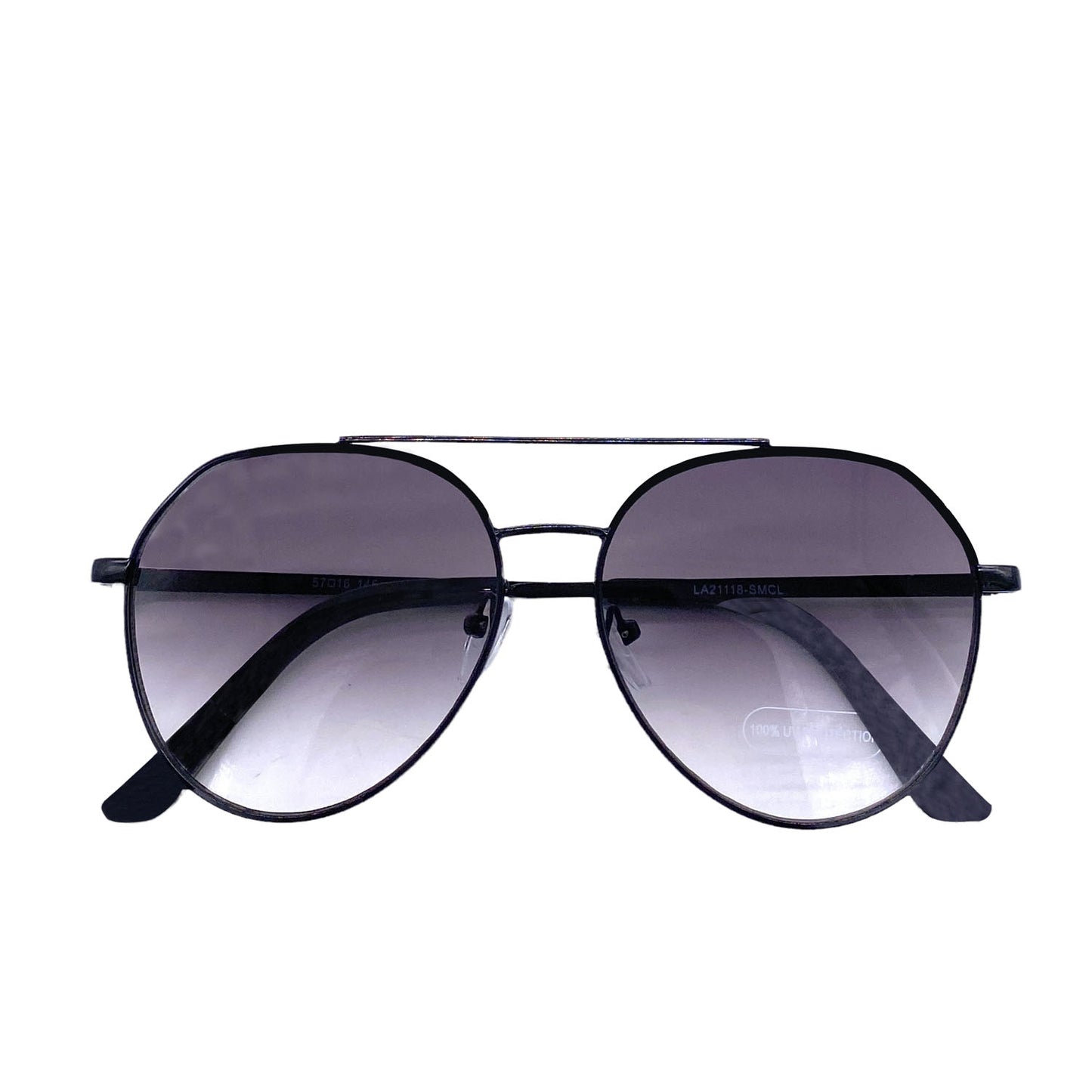 Empire Cove Gradient Aviator Sunglasses Mirrored Lens Metal Frame UV Protection