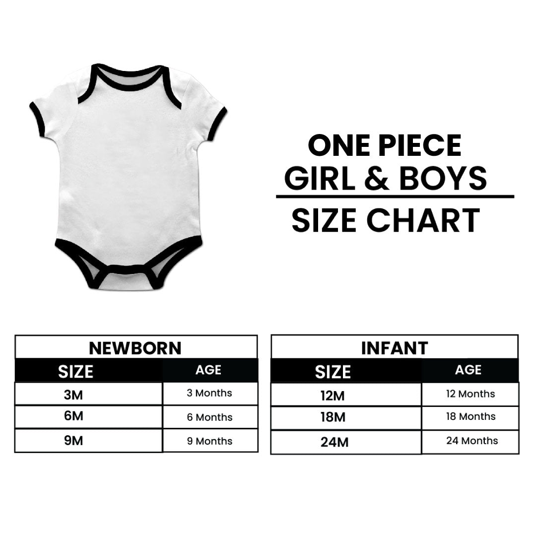 Baby One-Pieces Size Chart