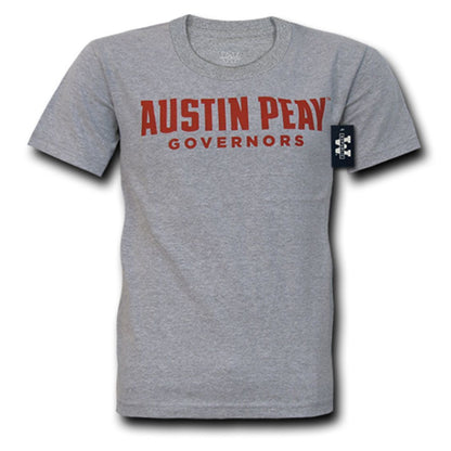 APSU Austin Peay State University Game Day T-Shirt Heather Grey-Campus-Wardrobe