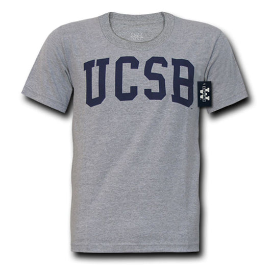 UCSB University of California Santa Barbara Game Day T-Shirt Heather Grey-Campus-Wardrobe