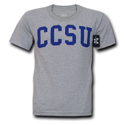 CCSU Central Connecticut State University Game Day T-Shirt Heather Grey-Campus-Wardrobe