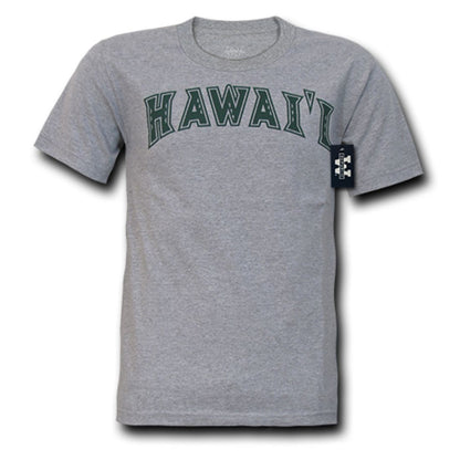 University of Hawaii Rainbow Game Day T-Shirt Heather Grey-Campus-Wardrobe