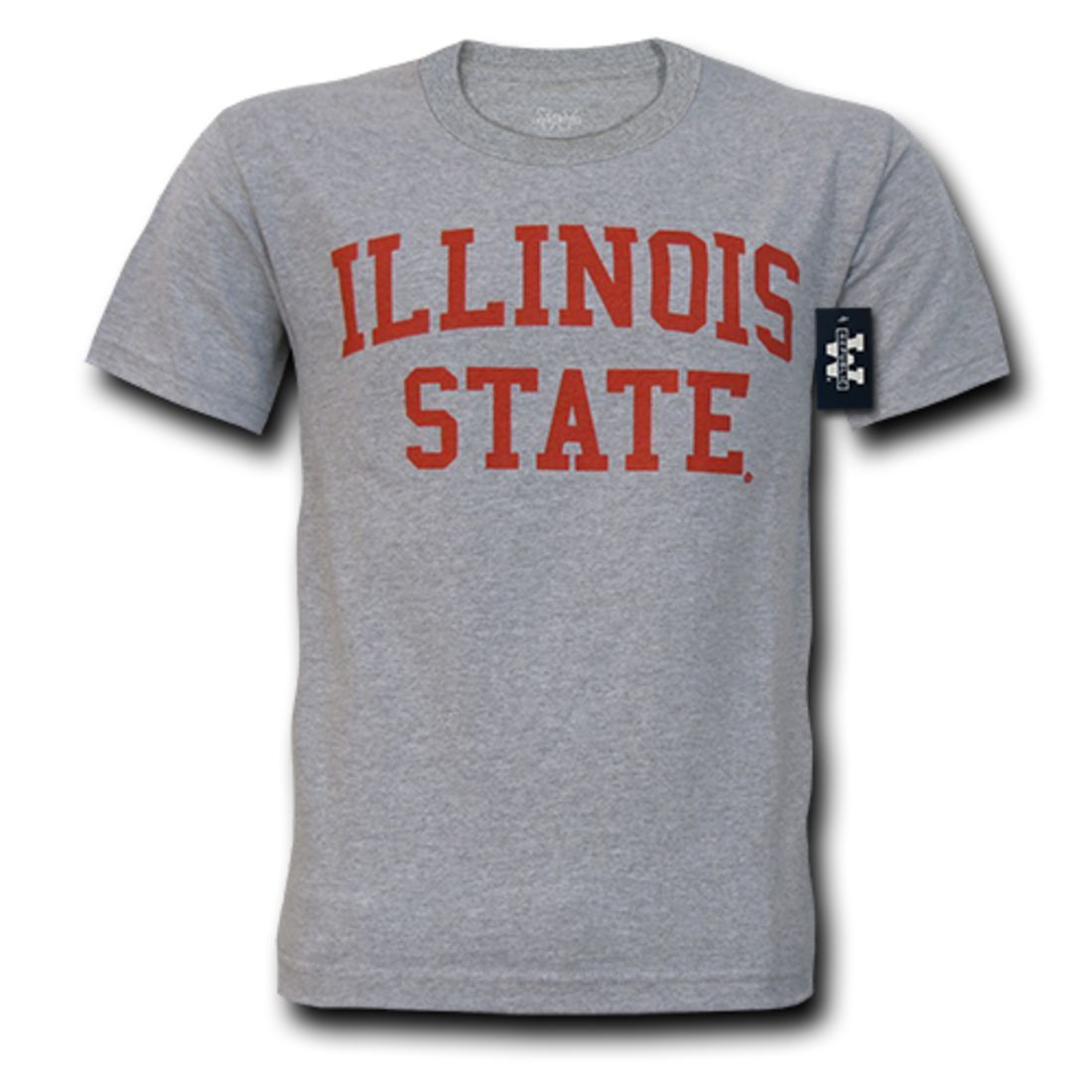 ISU Illinois State University Game Day T-Shirt Heather Grey-Campus-Wardrobe