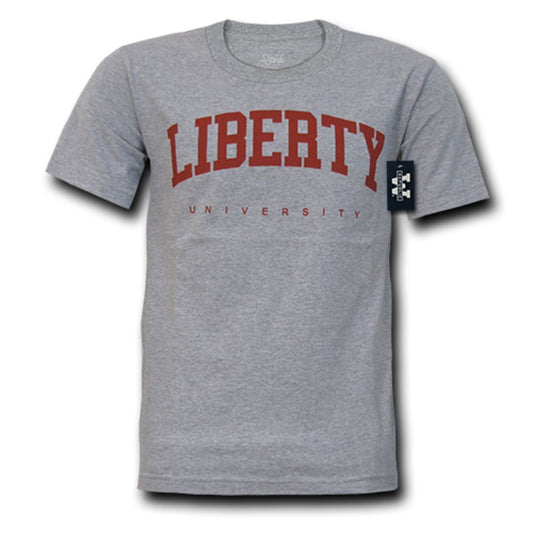 Liberty University Game Day T-Shirt Heather Grey-Campus-Wardrobe