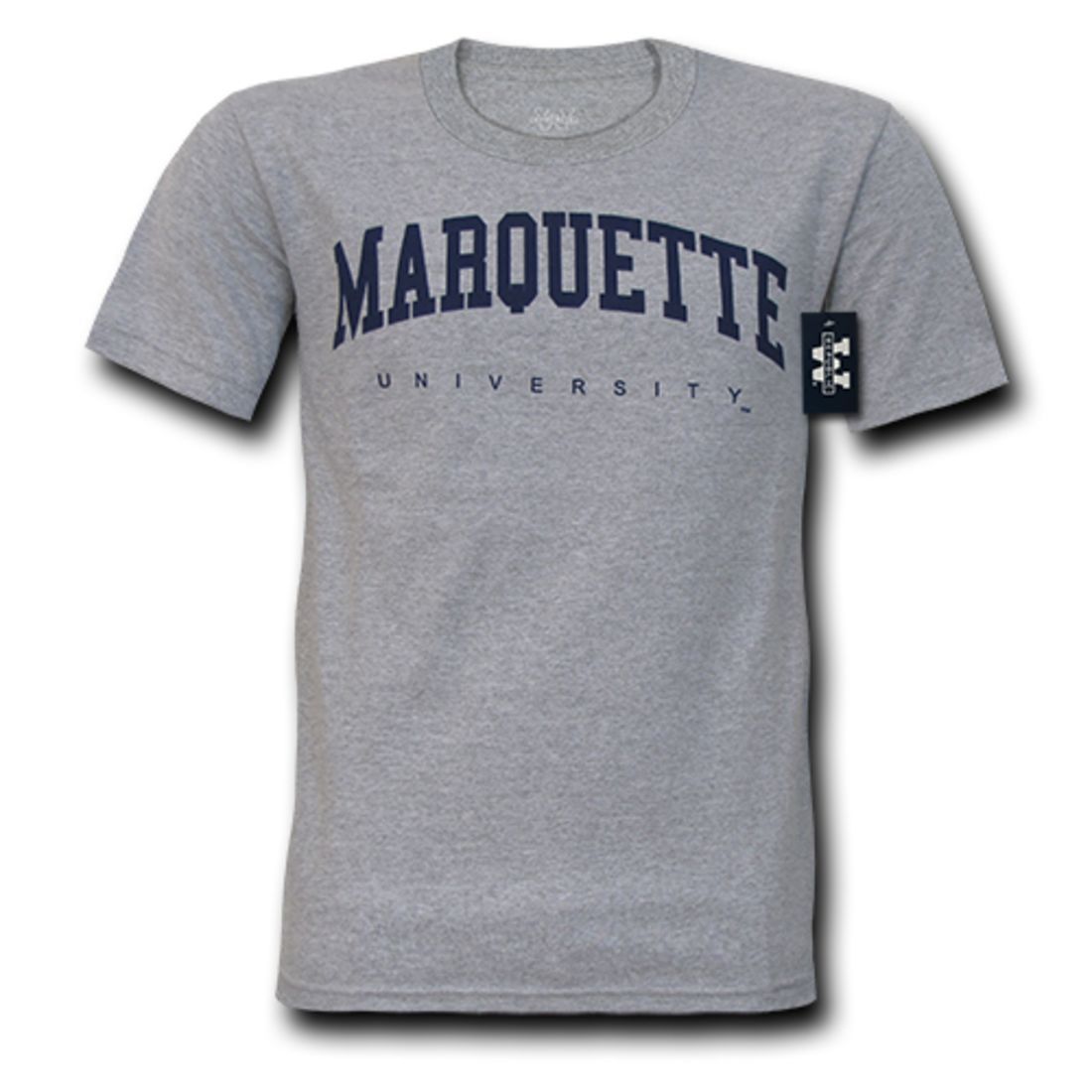 Marquette University Game Day T-Shirt Heather Grey-Campus-Wardrobe