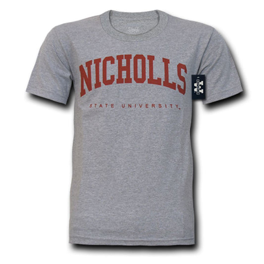 Nicholls State University Game Day T-Shirt Heather Grey-Campus-Wardrobe