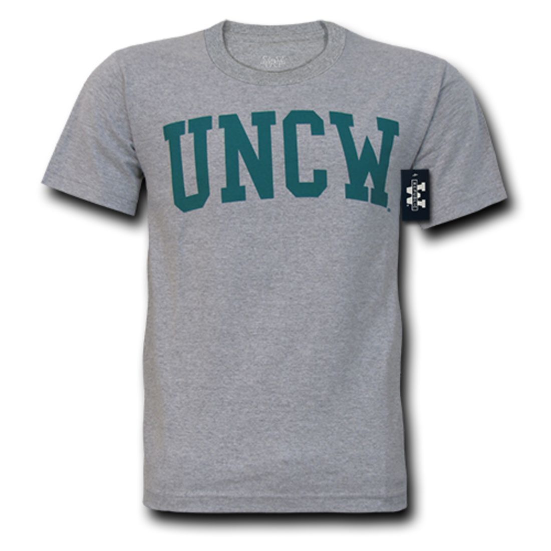 UNCW University of North Carolina Wilmington Game Day T-Shirt Heather Grey-Campus-Wardrobe