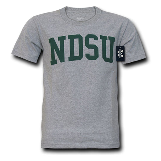 NDSU North Dakota State University Bison Game Day T-Shirt Heather Grey-Campus-Wardrobe