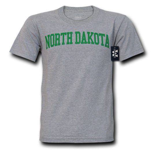UND University of North Dakota Game Day T-Shirt Heather Grey-Campus-Wardrobe