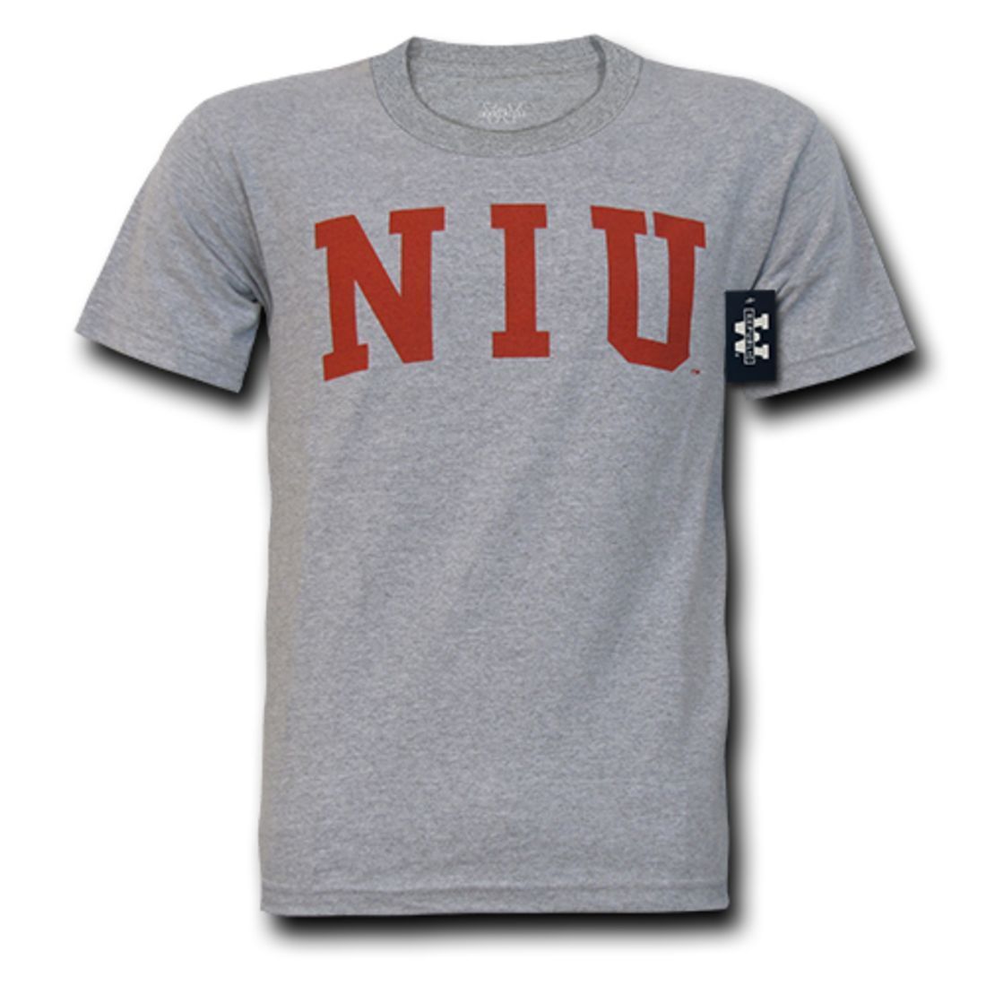 NIU Northern Illinois University Game Day T-Shirt Heather Grey-Campus-Wardrobe