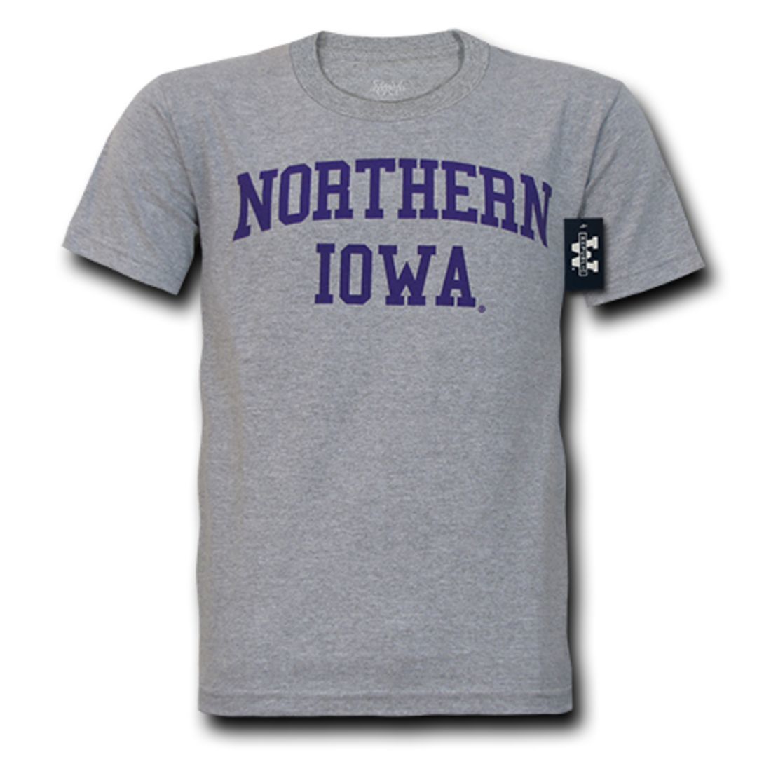 UNI University of Northen Iowa Game Day T-Shirt Heather Grey-Campus-Wardrobe