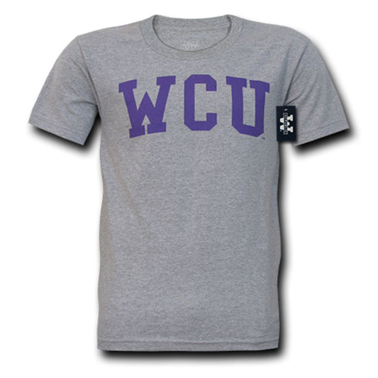 WCU Western Carolina University Game Day T-Shirt Heather Grey-Campus-Wardrobe