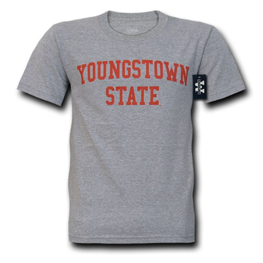 YSU Youngstown State University Game Day T-Shirt Heather Grey-Campus-Wardrobe