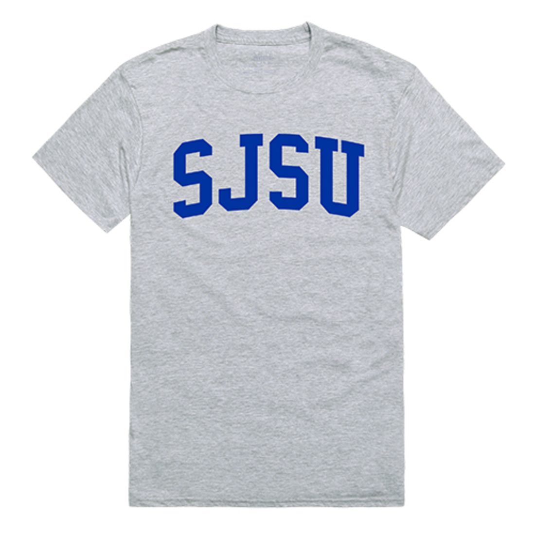 SJSU San Jose State University Game Day T-Shirt Heather Grey-Campus-Wardrobe