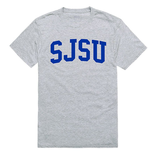 SJSU San Jose State University Game Day T-Shirt Heather Grey-Campus-Wardrobe