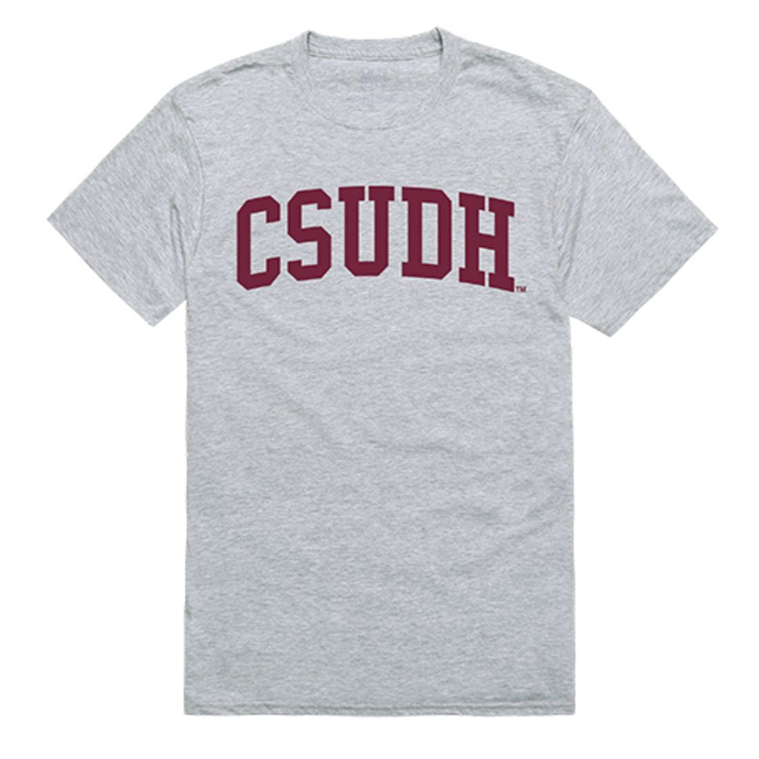 CSUDH California State University Dominguez Hills Game Day T-Shirt Heather Grey-Campus-Wardrobe