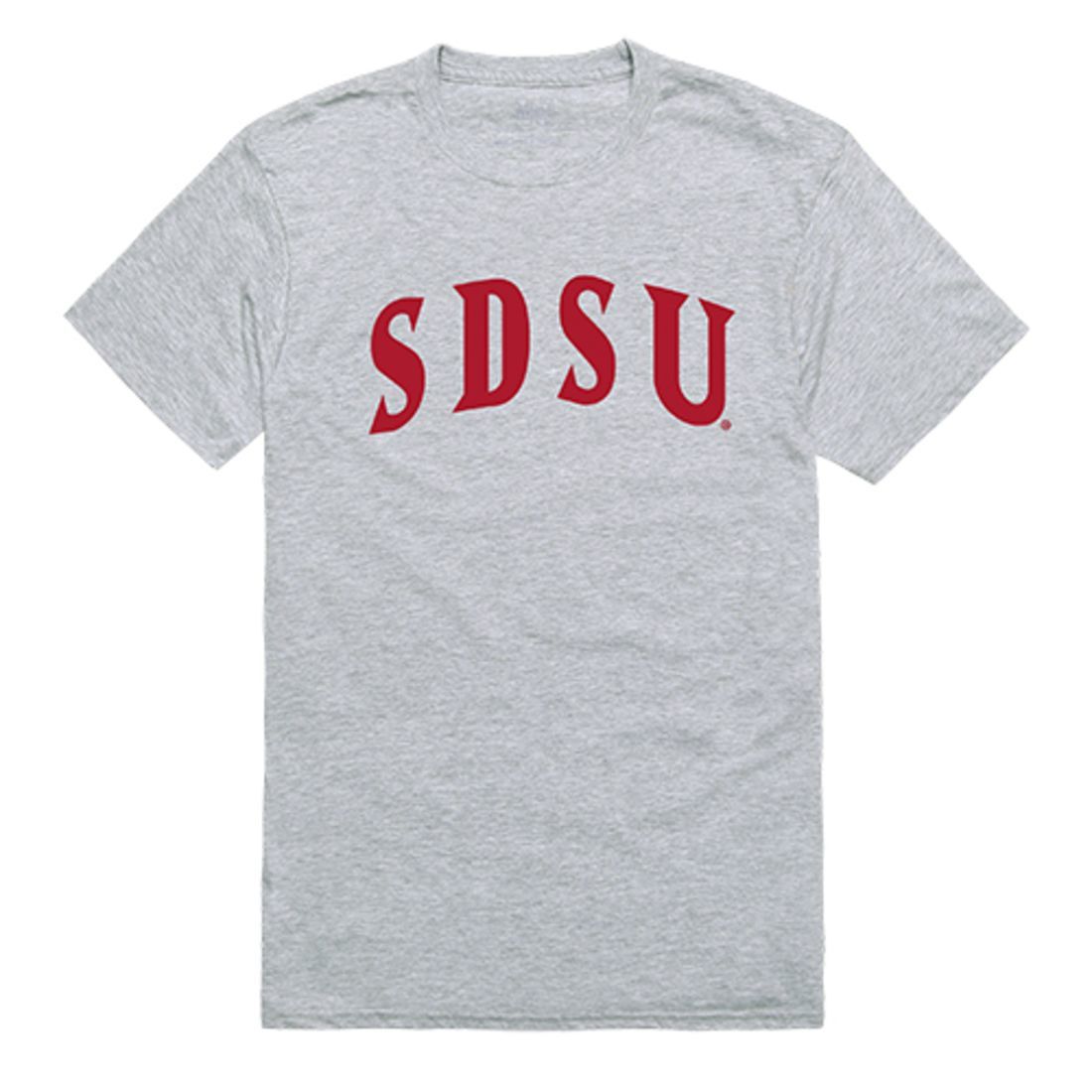 SDSU San Diego State University Game Day T-Shirt Heather Grey-Campus-Wardrobe