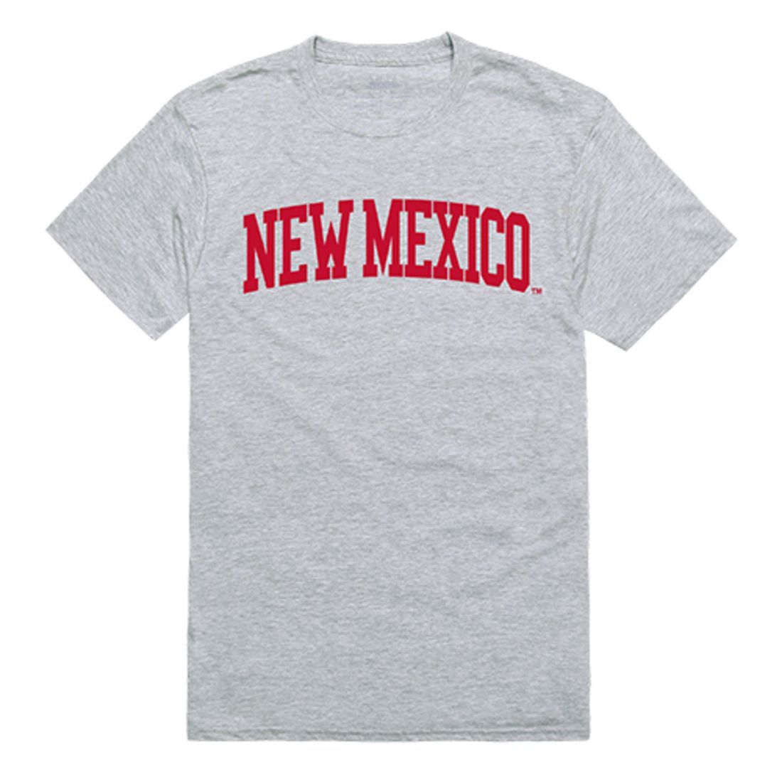 UNM University of New Mexico Game Day T-Shirt Heather Grey-Campus-Wardrobe