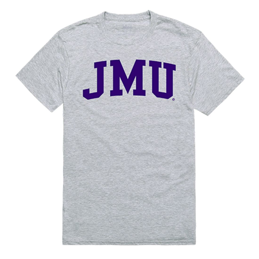JMU James Madison University Foundation Game Day T-Shirt Heather Grey-Campus-Wardrobe