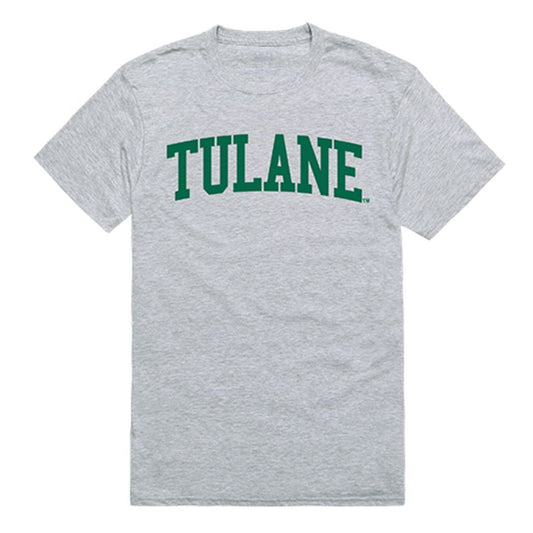 Tulane University Game Day T-Shirt Heather Grey-Campus-Wardrobe