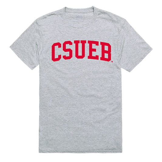 CSUEB Cal State University East Bay Game Day T-Shirt Heather Grey-Campus-Wardrobe