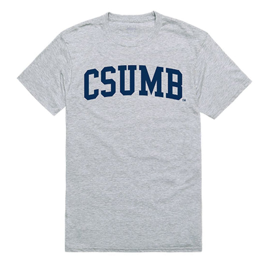 CSUMB Cal State University Monterey Bay Game Day T-Shirt Heather Grey-Campus-Wardrobe