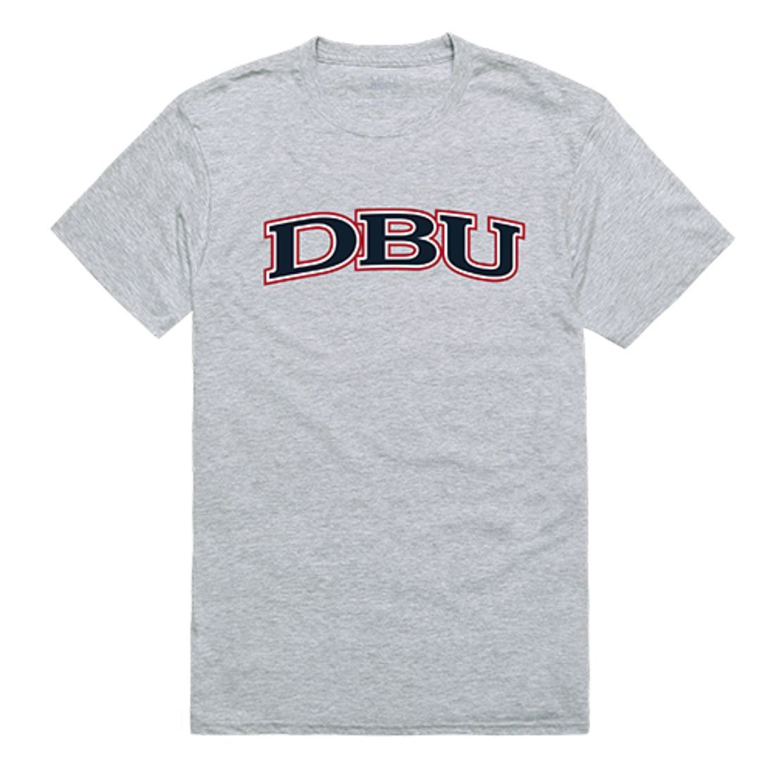 DBU Dallas Baptist University Game Day T-Shirt Heather Grey-Campus-Wardrobe