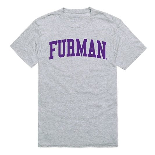 Furman University Game Day T-Shirt Heather Grey-Campus-Wardrobe