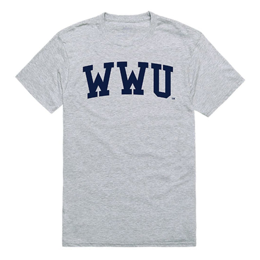 Western Washington University WWU Game Day T-Shirt Heather Grey-Campus-Wardrobe