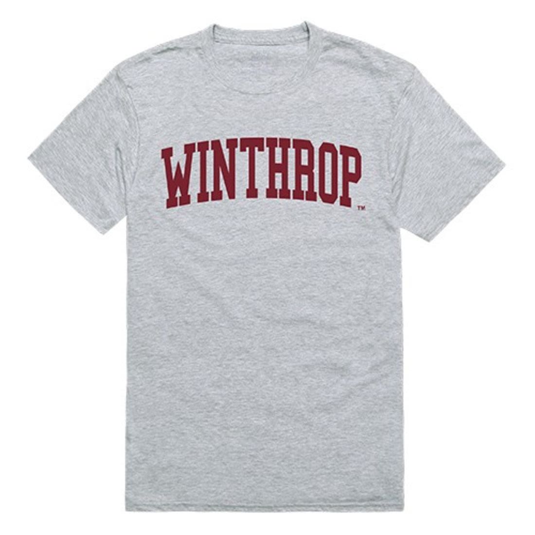 Winthrop University Mens Game Day Tee T-Shirt Heather Grey-Campus-Wardrobe