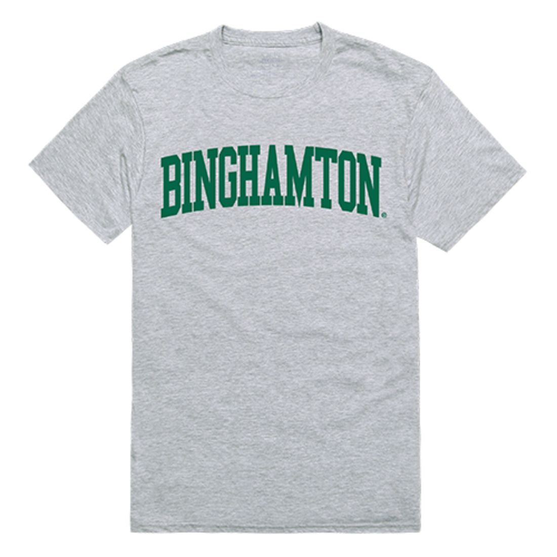 SUNY Binghamton University Mens Game Day Tee T-Shirt Heather Grey-Campus-Wardrobe