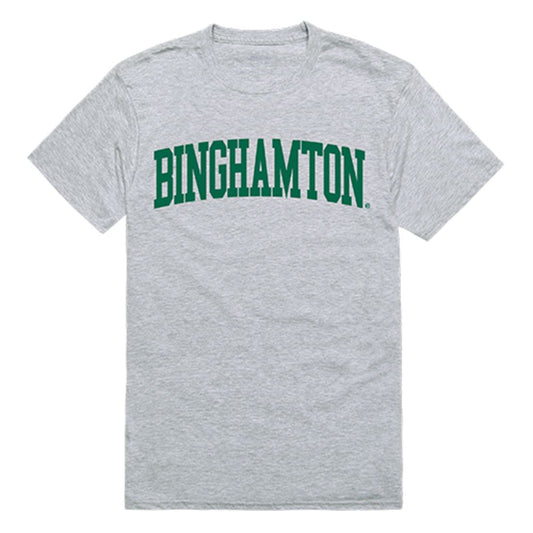 SUNY Binghamton University Mens Game Day Tee T-Shirt Heather Grey-Campus-Wardrobe