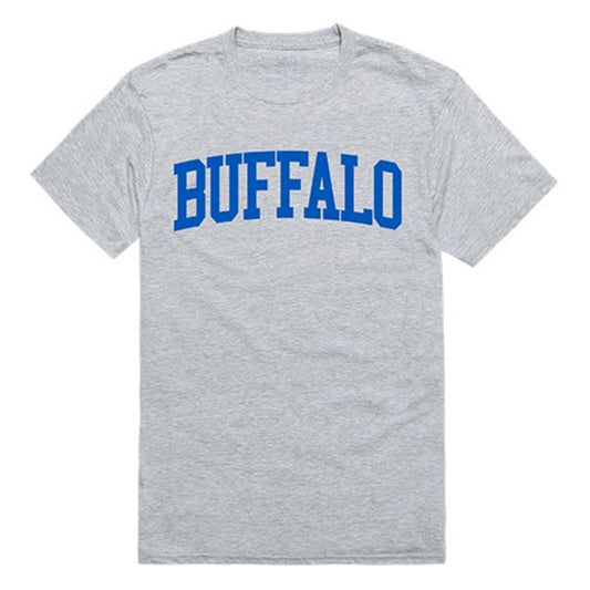 SUNY University at Buffalo Mens Game Day Tee T-Shirt Heather Grey-Campus-Wardrobe