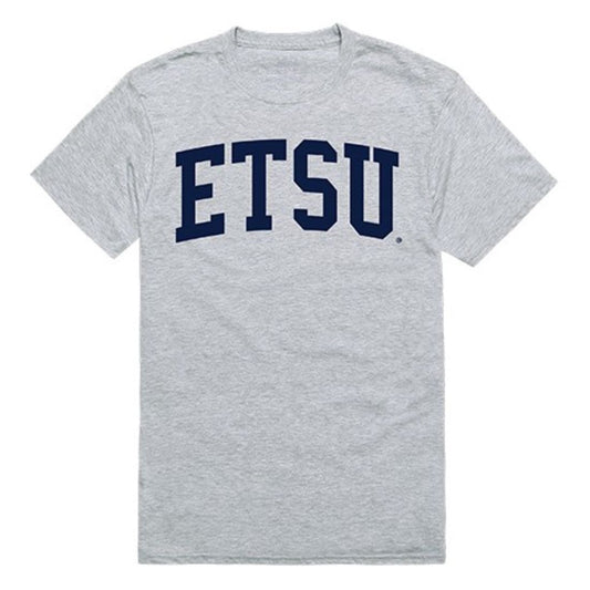 ETSU East Tennessee State University Mens Game Day Tee T-Shirt Heather Grey-Campus-Wardrobe