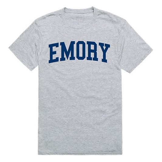 Emory University Mens Game Day Tee T-Shirt Heather Grey-Campus-Wardrobe