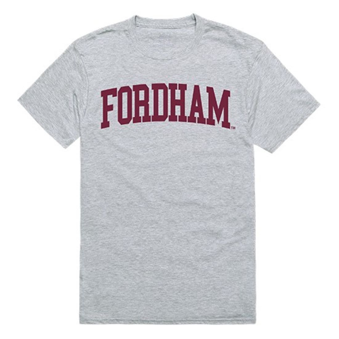 Fordham University Mens Game Day Tee T-Shirt Heather Grey-Campus-Wardrobe