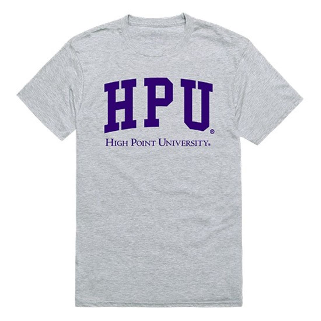 HPU High Point University Mens Game Day Tee T-Shirt Heather Grey-Campus-Wardrobe