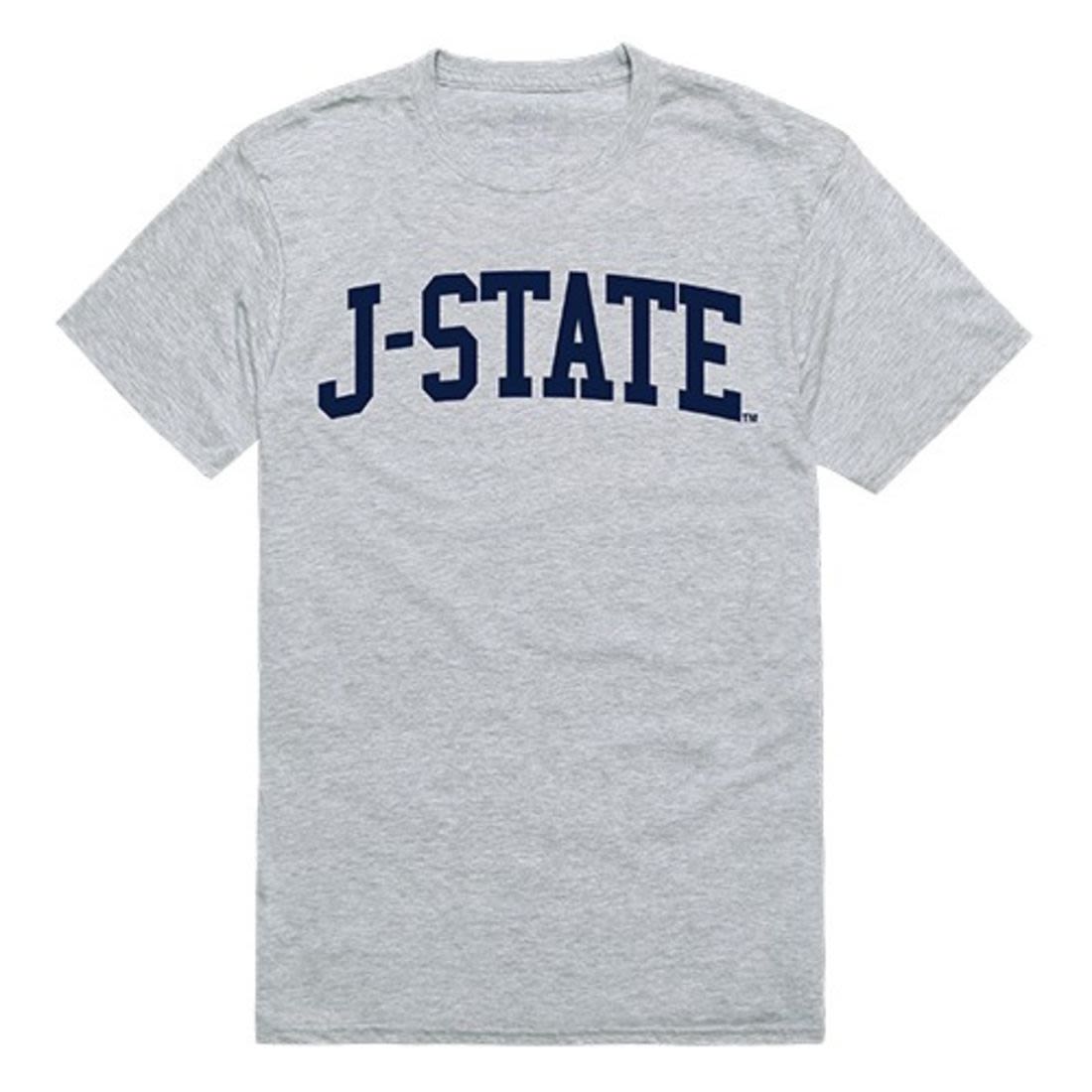 JSU Jackson State University Mens Game Day Tee T-Shirt Heather Grey-Campus-Wardrobe