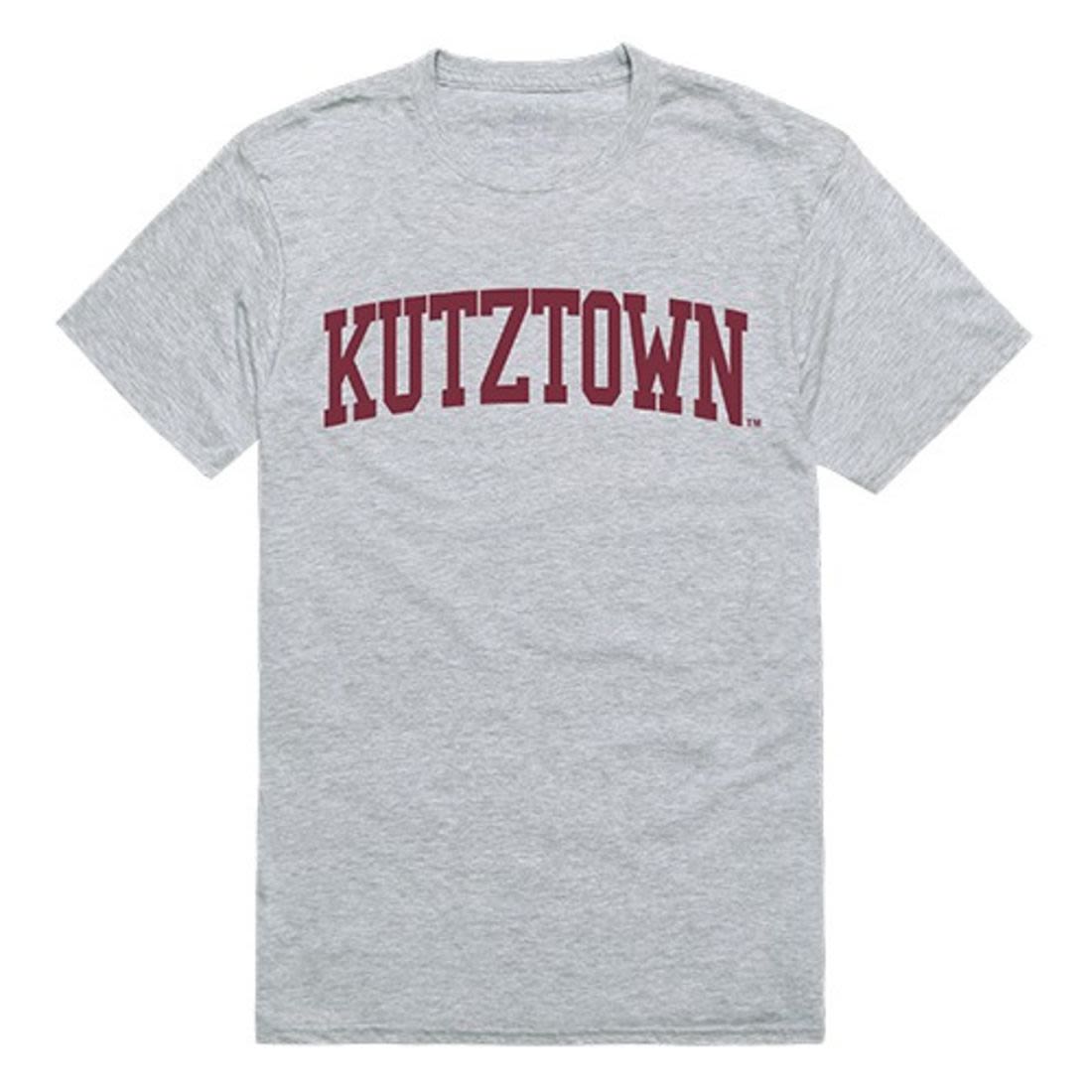 Kutztown University of Pennsylvania Mens Game Day Tee T-Shirt Heather Grey-Campus-Wardrobe