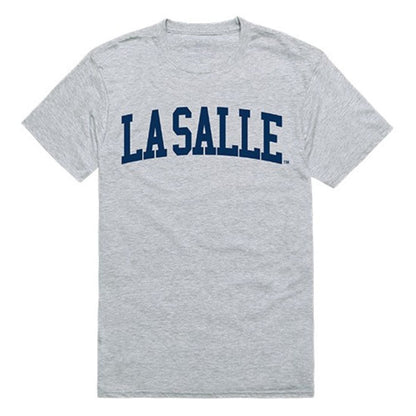 La Salle University Mens Game Day Tee T-Shirt Heather Grey-Campus-Wardrobe