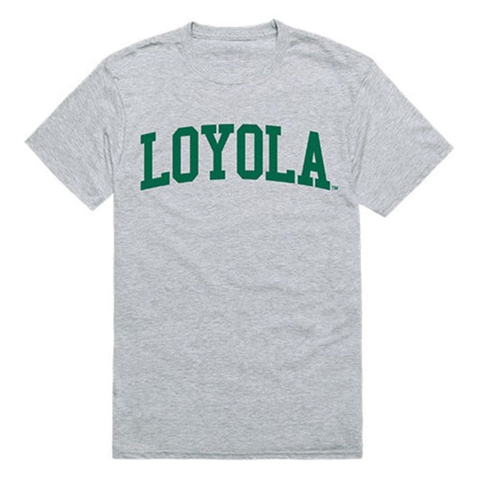 Loyola University Maryland Mens Game Day Tee T-Shirt Heather Grey-Campus-Wardrobe