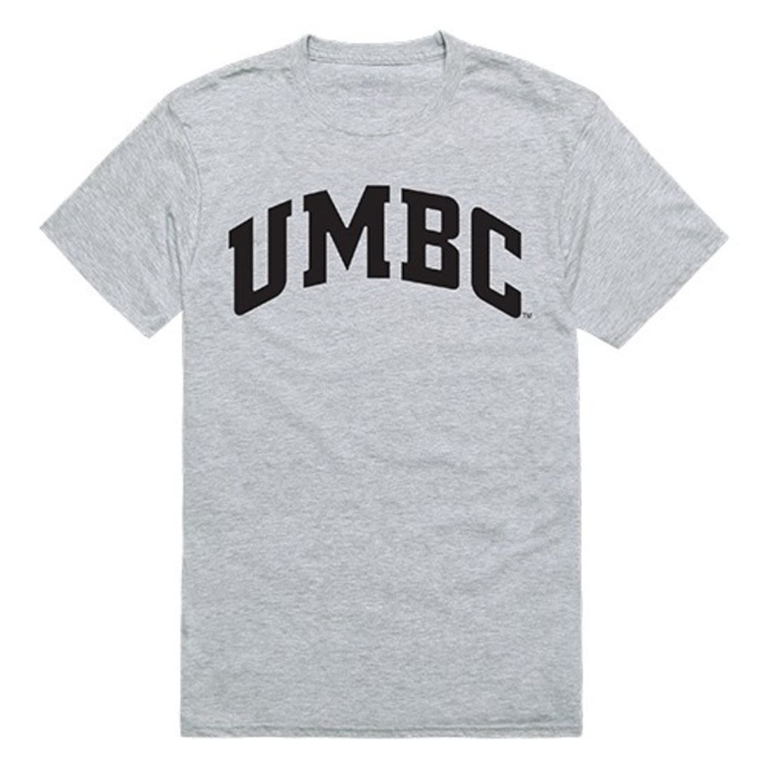 UMBC University of Maryland Baltimore Mens Game Day Tee T-Shirt Heather Grey-Campus-Wardrobe