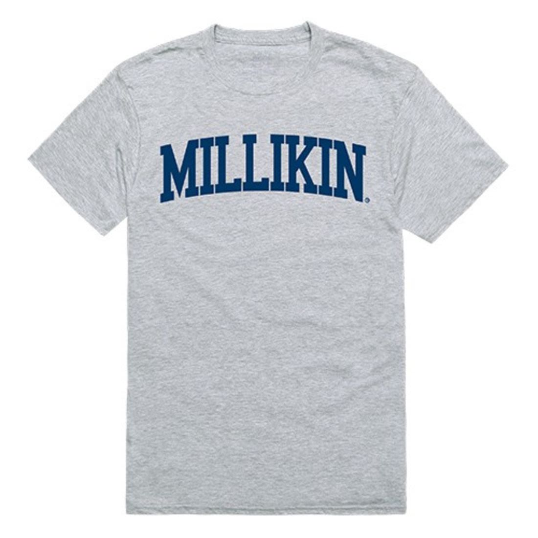 Millikin University Mens Game Day Tee T-Shirt Heather Grey-Campus-Wardrobe