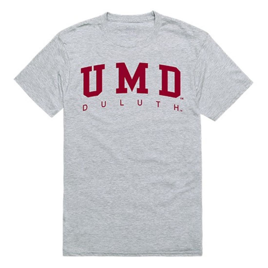 UMD University of Minnesota Duluth Mens Game Day Tee T-Shirt Heather Grey-Campus-Wardrobe