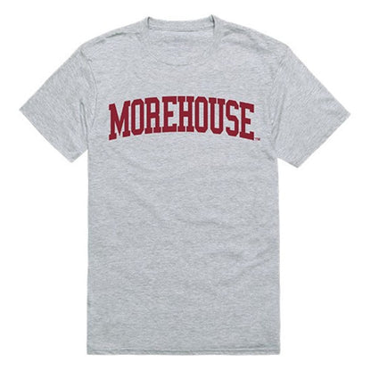 Morehouse College Mens Game Day Tee T-Shirt Heather Grey-Campus-Wardrobe