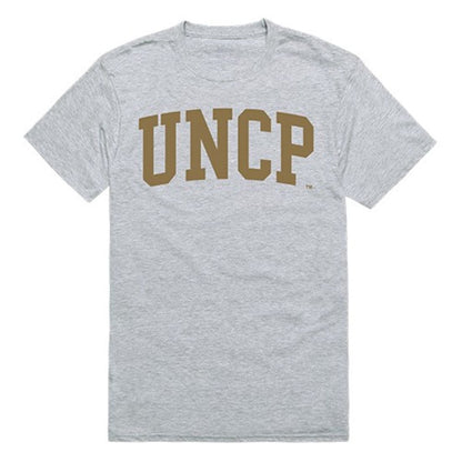 UNCP University of North Carolina at Pembroke Mens Game Day Tee T-Shirt Heather Grey-Campus-Wardrobe